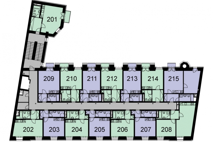 Prodej investiční bytové jednotky 2+kk v Brně Zábrdovicích