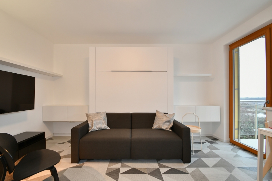 EFI Residence Holzova 28, novostavba 1+kk s balkonem v Brně-Líšni