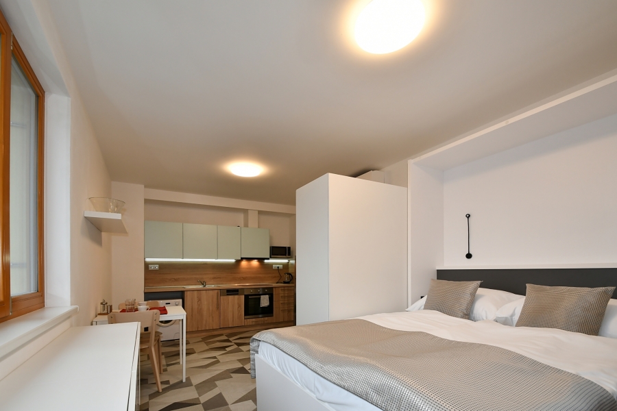 EFI Residence Holzova 28, novostavba 1+kk v Brně-Líšni