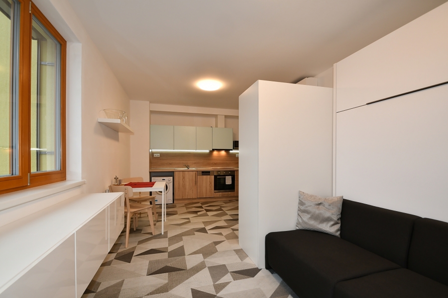 EFI Residence Holzova 28, novostavba 1+kk v Brně-Líšni