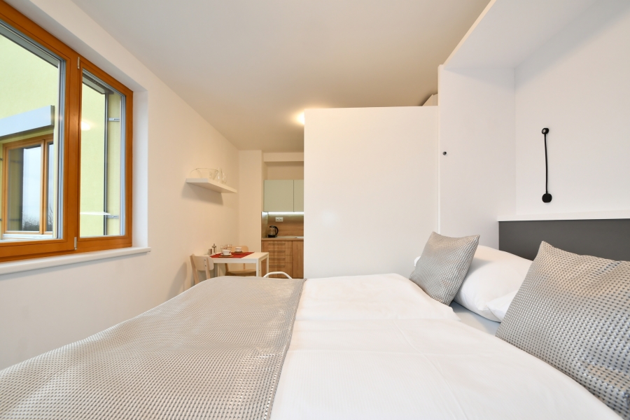 EFI Residence Holzova 28, novostavba 1+kk v Brně-Líšni