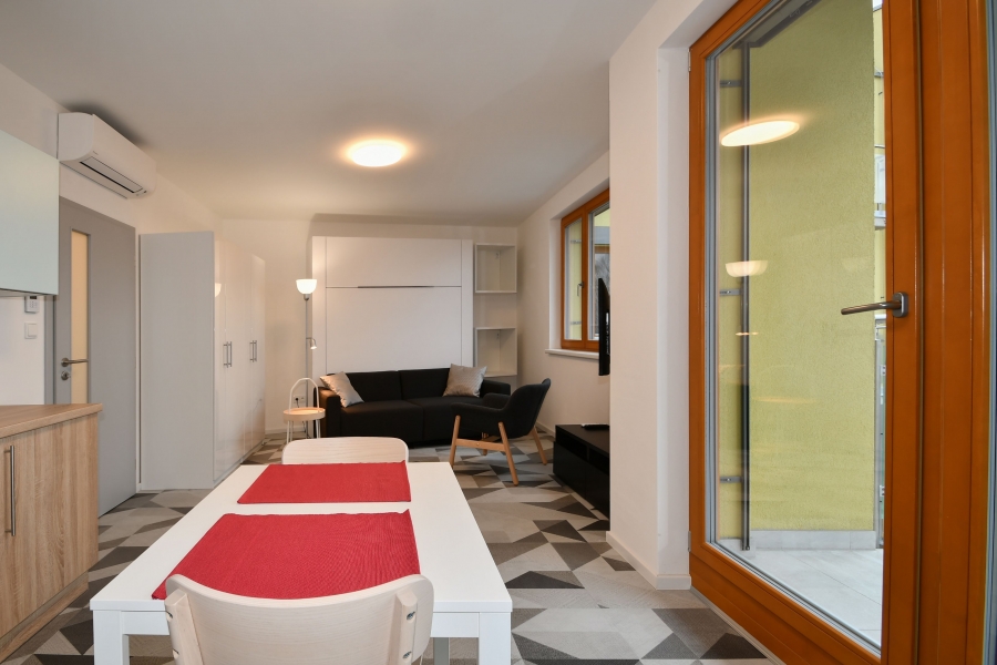 EFI Residence Holzova 28, novostavba 1+kk s lodžií v Brně-Líšni