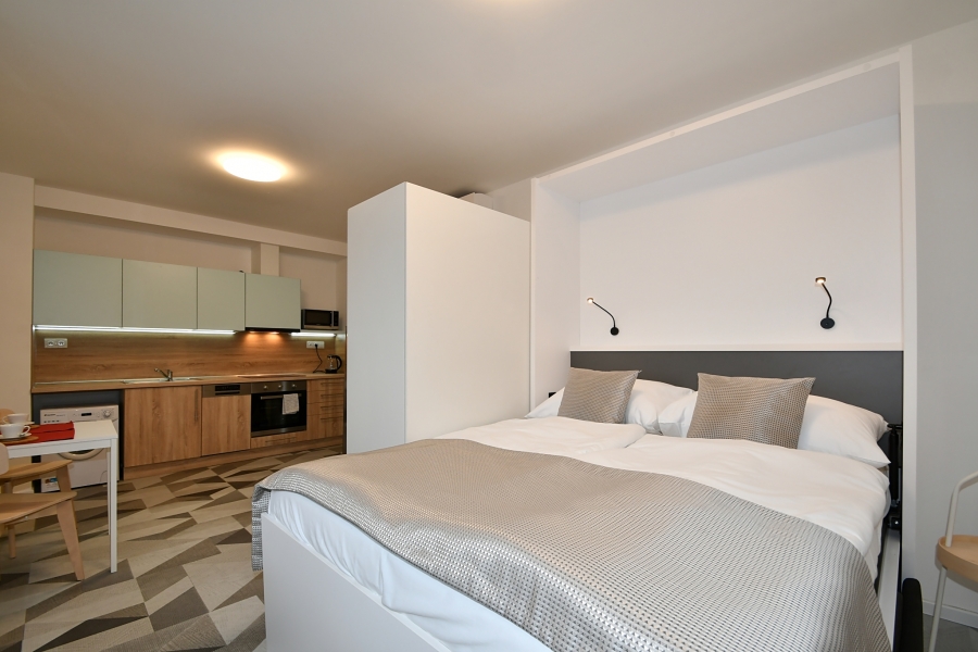 EFI Residence Holzova 28, novostavba 1+kk v Brně-Líšni