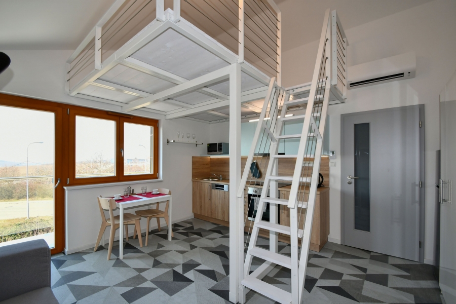 EFI Residence Holzova 28, novostavba 1+kk s balkonem v Brně-Líšni