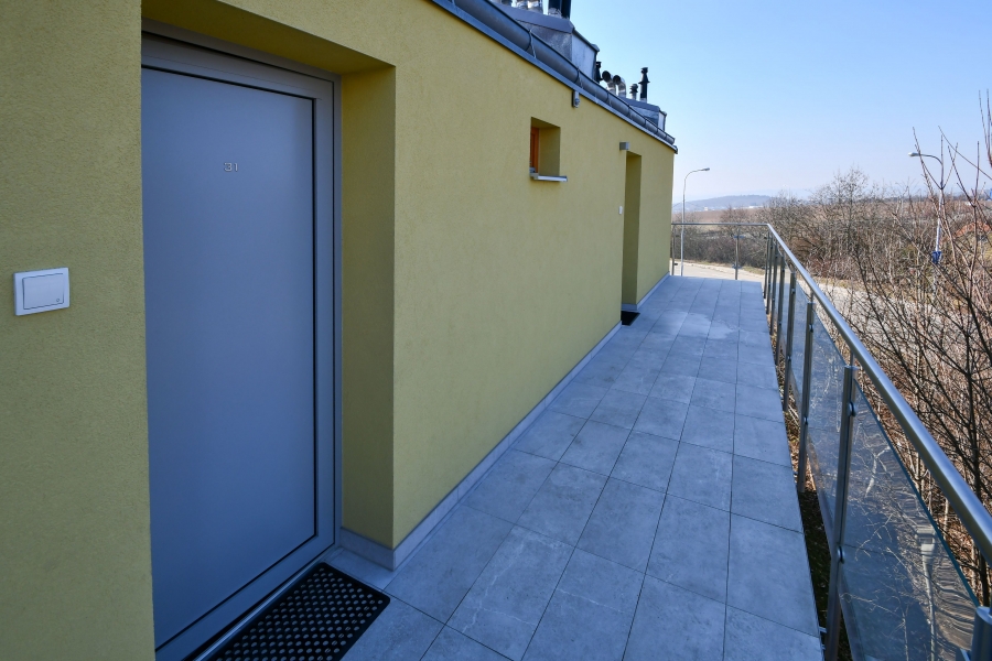 EFI Residence Holzova 28, novostavba 1+kk s lodžií v Brně-Líšni