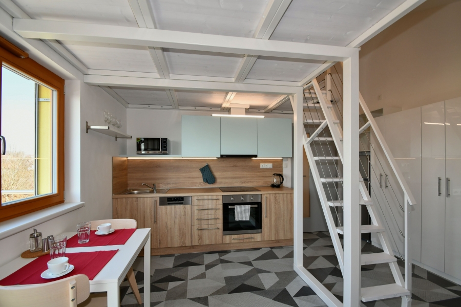 EFI Residence Holzova 28, novostavba 1+kk s balkonem v Brně-Líšni